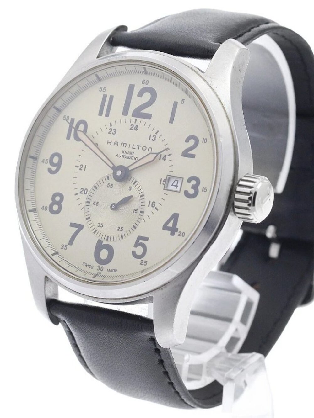 HAMILTON Khaki Field Officer Auto H706550 Date Automatic Men's Watch_974586